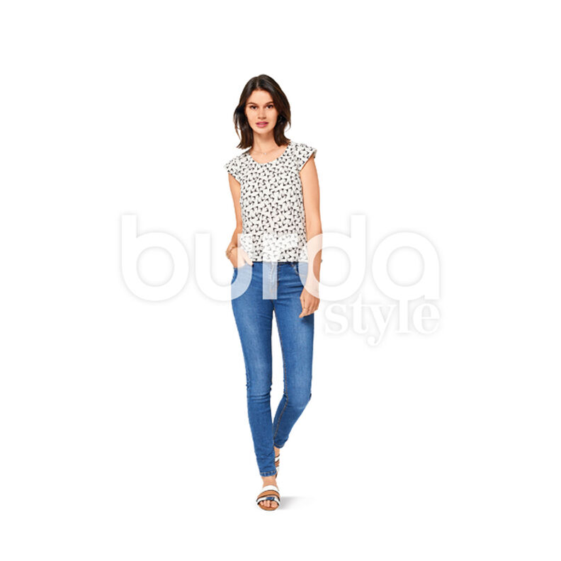 Top, Burda 6501,  image number 3