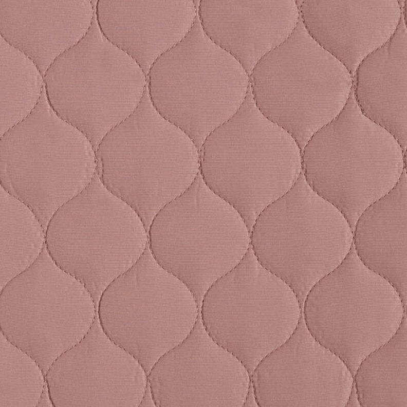 Quiltat tyg cirkelmönster – gammalt rosa,  image number 1