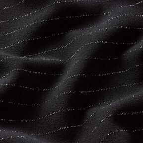 byxtyg med stretchigt glitter randigt &ndash; svart/silvermetallic, 