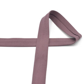 Snedslå Bomullsjersey [20 mm] – aubergine, 