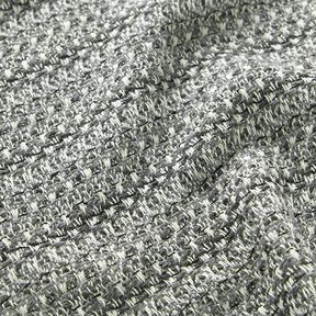 Ny ullmix Lurex melange – gammalt silver, 