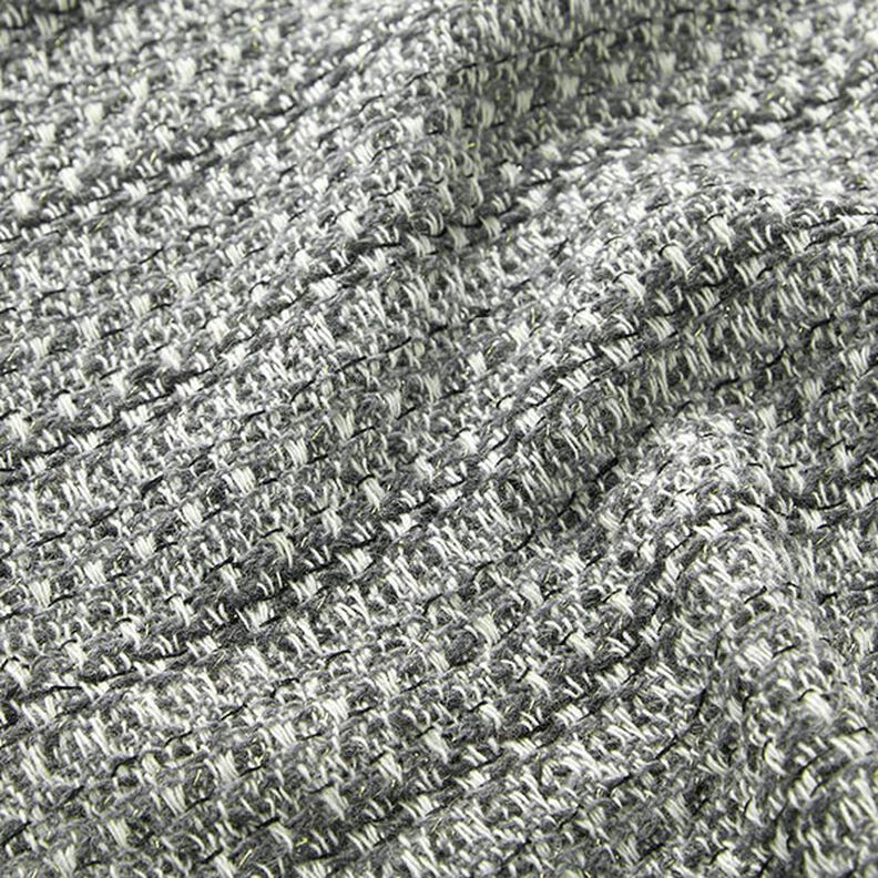 Ny ullmix Lurex melange – gammalt silver,  image number 2