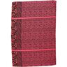 Viskos Voile lejon och blommor kantdesign Panel – pink/brandgul,  thumbnail number 1