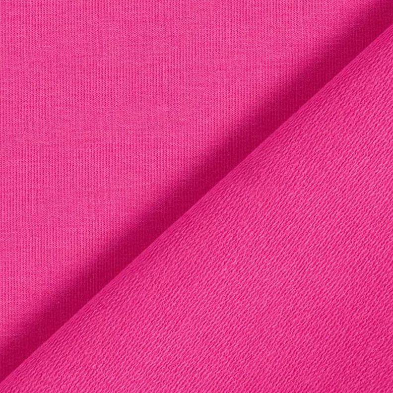 Lätt french terry enfärgad – intensiv rosa, image number 5
