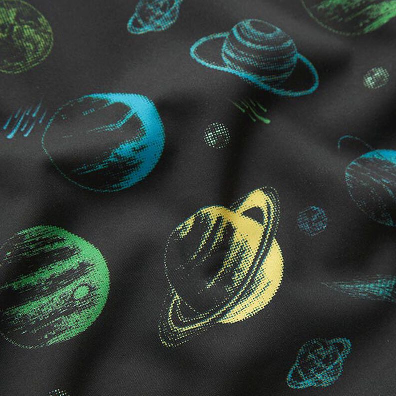 Softshell planeter – svart,  image number 2