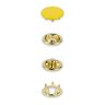 Tryckknappar jersey [12 mm] | Prym – gul,  thumbnail number 2