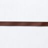 Satinband [9 mm] – mörkbrun,  thumbnail number 1