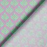 Behandlad bomull Abstrakta solfjädrar – pastellviolett/mint,  thumbnail number 4