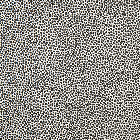 Dekorationstyg Halvpanama leopardmönster – svart/natur, 