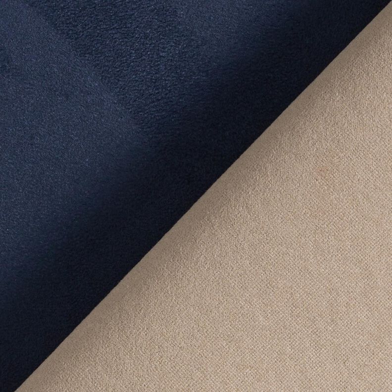 Stoppningstyg nubuck-imitation – nattblå,  image number 4