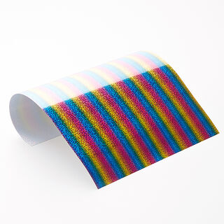 Strykfolie metallic design Din A4 – färgmix, 