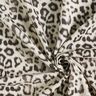 Viskos-linne-mix Leoprint digitaltryck – mandel/svart,  thumbnail number 3