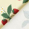 Behandlad bomull jordgubbar – vaniljgul,  thumbnail number 5