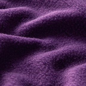 Antipilling Fleece – plommon, 