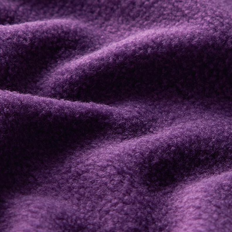 Antipilling Fleece – plommon,  image number 2