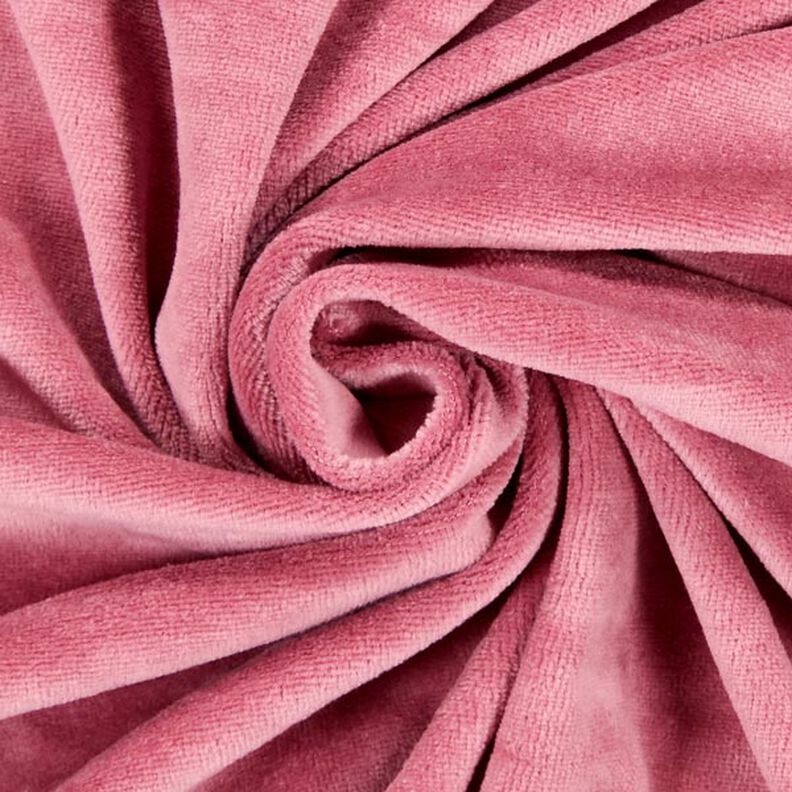 Plyschtyg uni – gammalt rosa,  image number 2