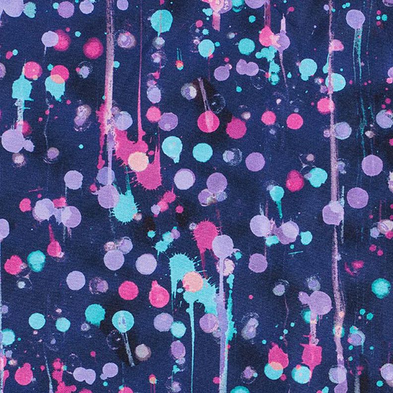 Softshell springande prickar Digitaltryck – marinblått/intensiv rosa,  image number 6