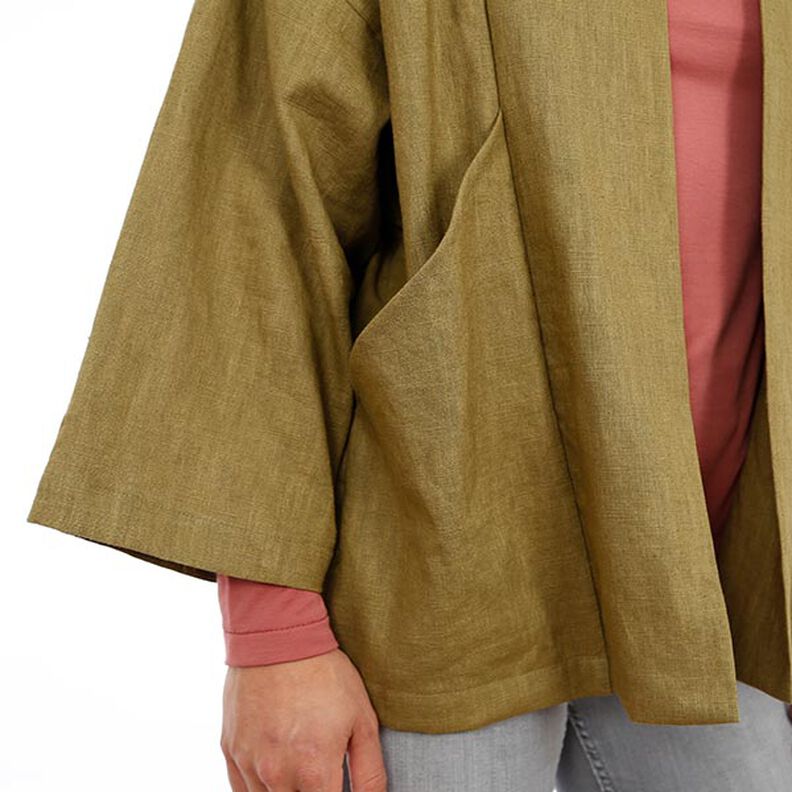 FRAU SINA - kimonojacka med sneda fickor, Studio Schnittreif | XS - XXL,  image number 6