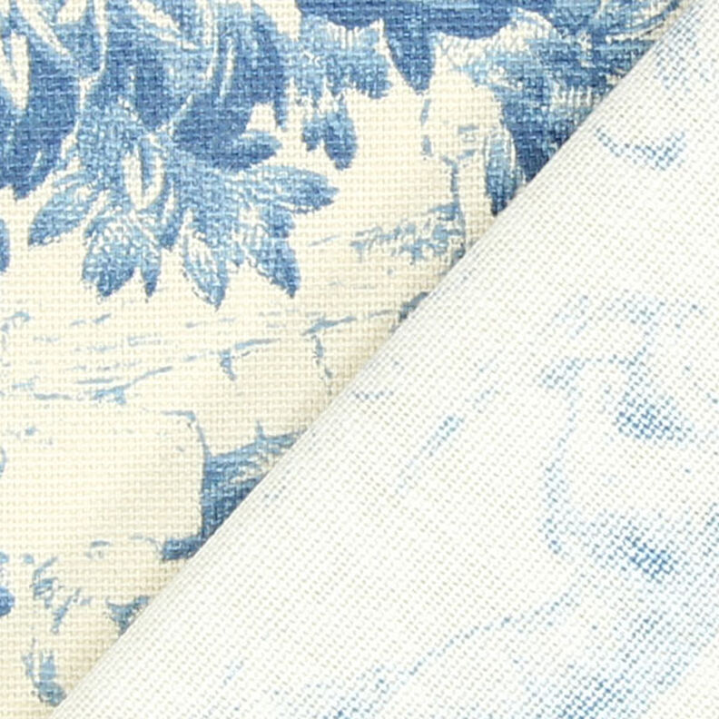 Toile de Jouy – stålblått,  image number 3