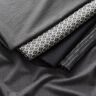 Byxtyg stretch sicksack – silvergrå/svart,  thumbnail number 5