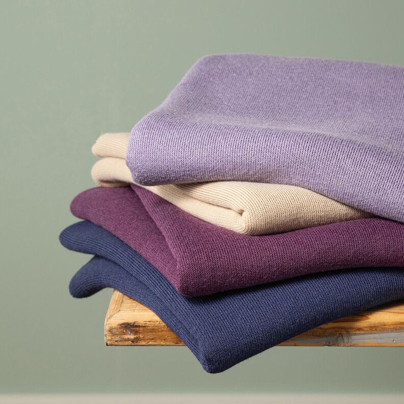 Stickat tyg Viskosmix supermjukt &ndash; gammalguld,  image number 4