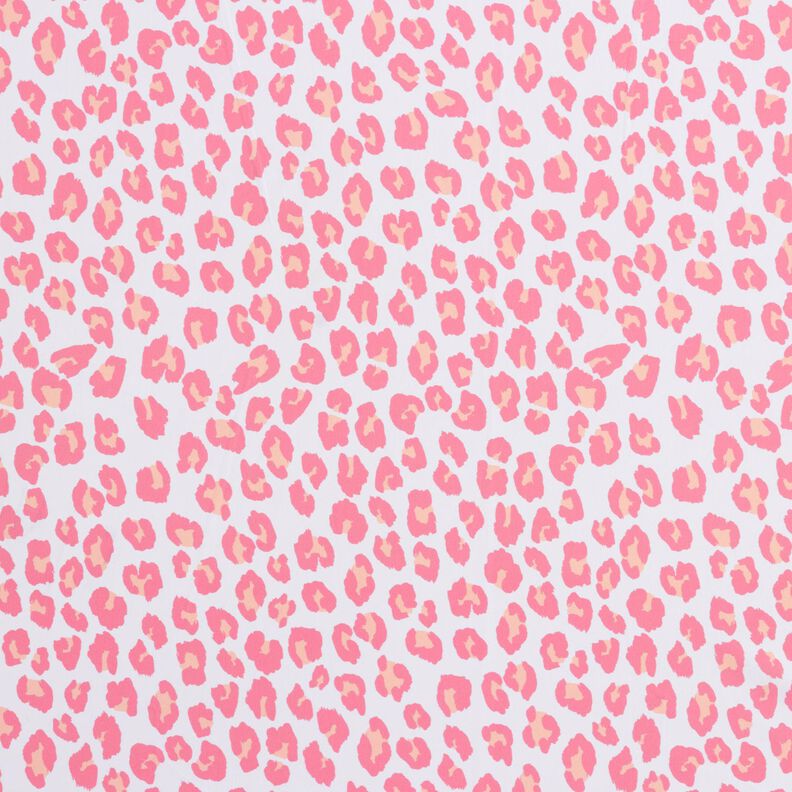 Baddräktstyg med leopardmönster – vit/rosa,  image number 1