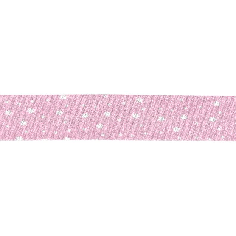 Snedslå stjärnor ekologisk bomull [20 mm] – rosa,  image number 1