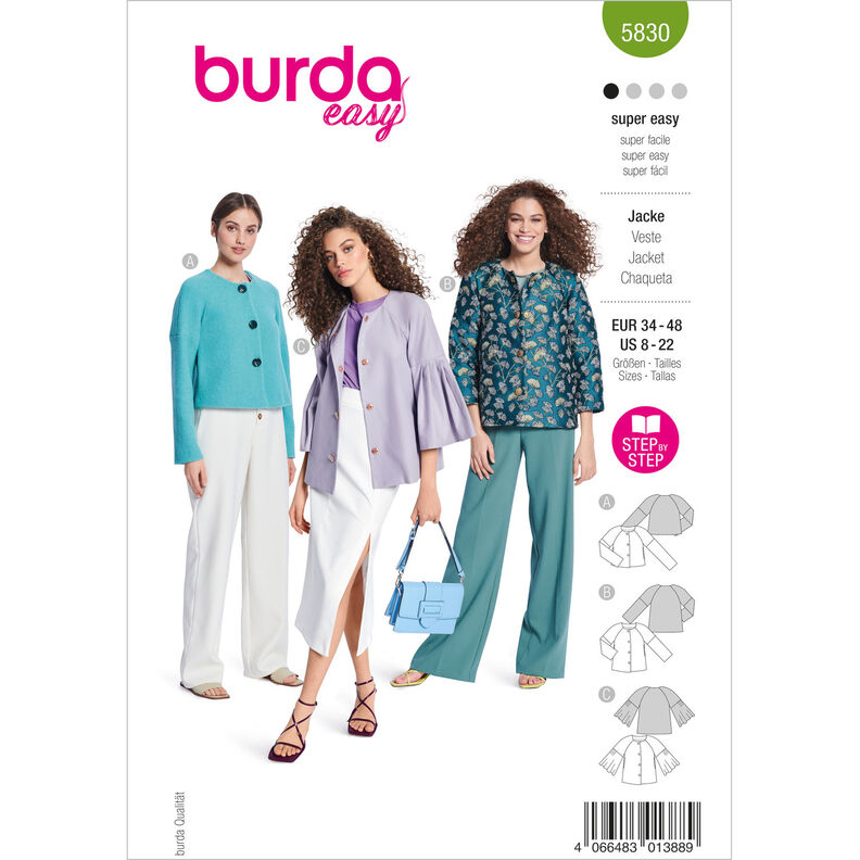 Jacka | Burda 5830 | 34-48,  image number 1