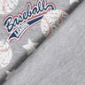 French Terry Sommarsweat baseboll – silver/vit,  thumbnail number 4