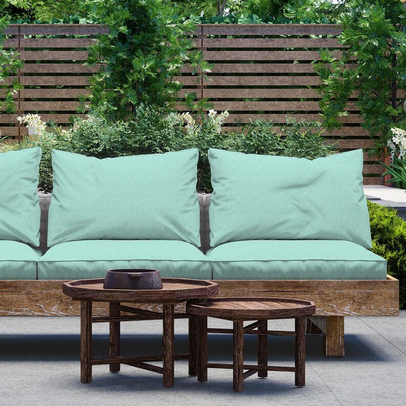 Outdoortyg Canvas Enfärgat Melange – mint,  image number 5