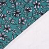 Romanitjersey Blommor – petrol/fläder,  thumbnail number 4