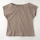 Ribbad jersey Enfärgad – mellanbrunt,  thumbnail number 7
