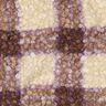 Stickad Bouclé Check – grön/yllevit,  thumbnail number 2