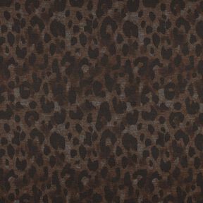 Romanit Jersey Leopardmönster – mörkbrun/svart, 