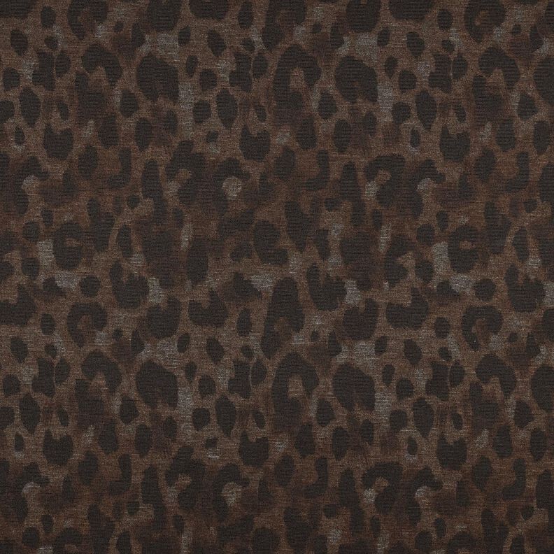 Romanit Jersey Leopardmönster – mörkbrun/svart, image number 1