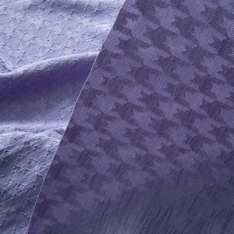 Jacquard dobby hundtandsmönster – duvblå,  image number 3