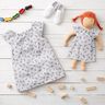 Fin bomullsbatist Broderade blommor | Poppy Fabrics – vit/neonorange,  thumbnail number 8