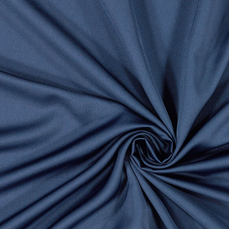 Mikrofiber Satin – marinblått, image number 1