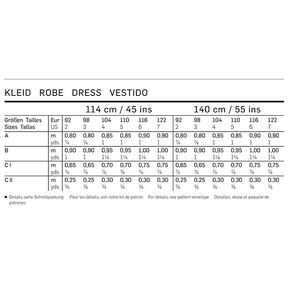 Oversizeklänning, Burda 9420, 