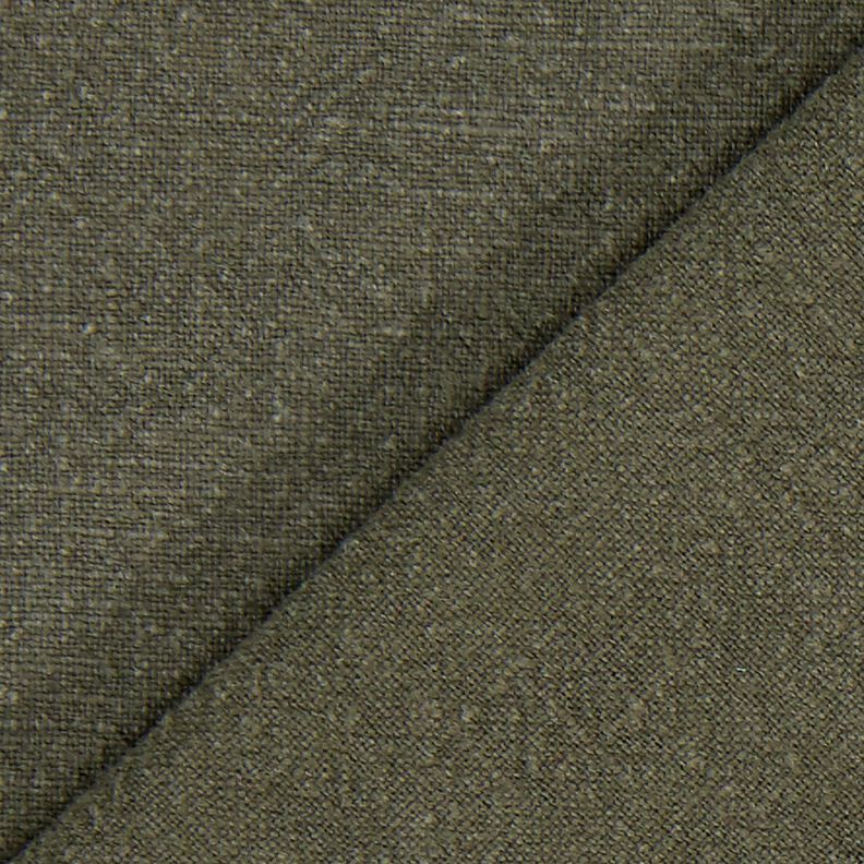 Linnetyg ramie mix stonewashed, kraftig kvalitet – mörk furu, image number 3