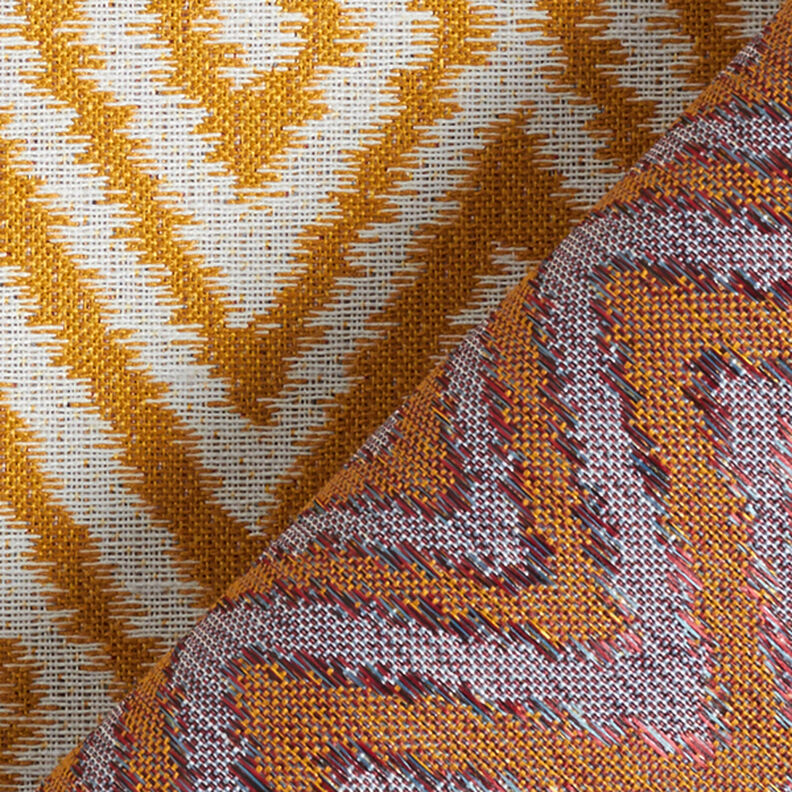 Outdoortyg jacquard Etno – senap,  image number 4