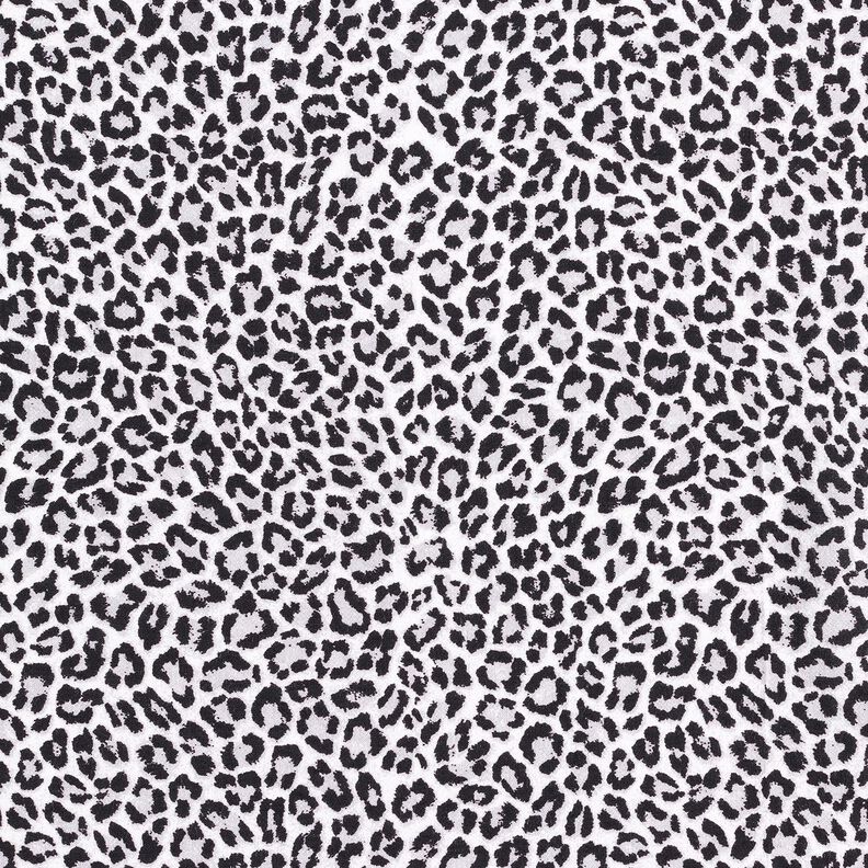 Viskosmix med leopardtryck – grått,  image number 1