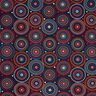 Baddräktstyg Mandala – svartblå/eldröd,  thumbnail number 1