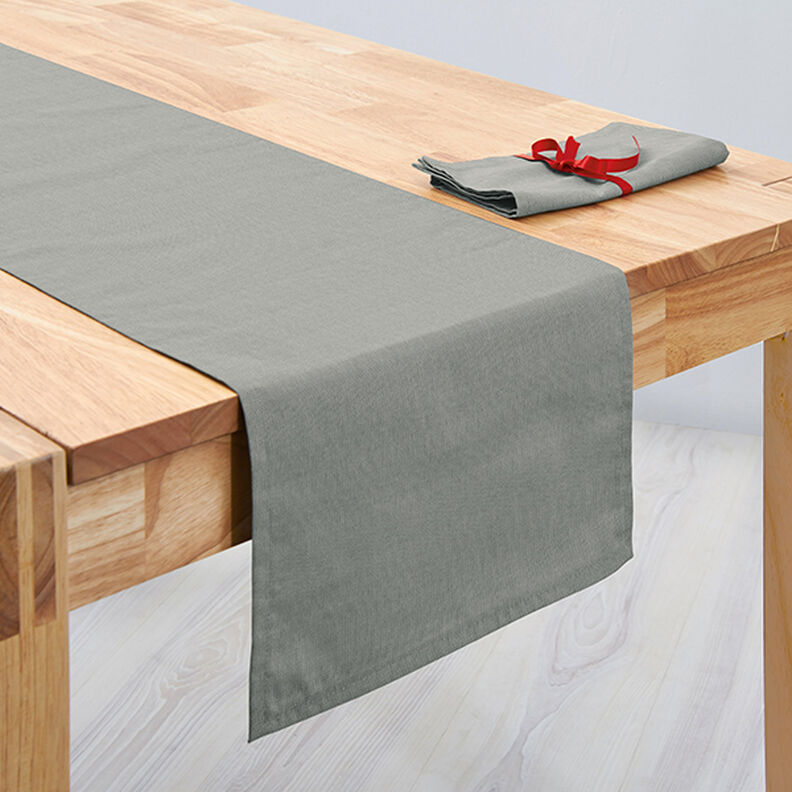Dekorationstyg Canvas – ljusgrått,  image number 4