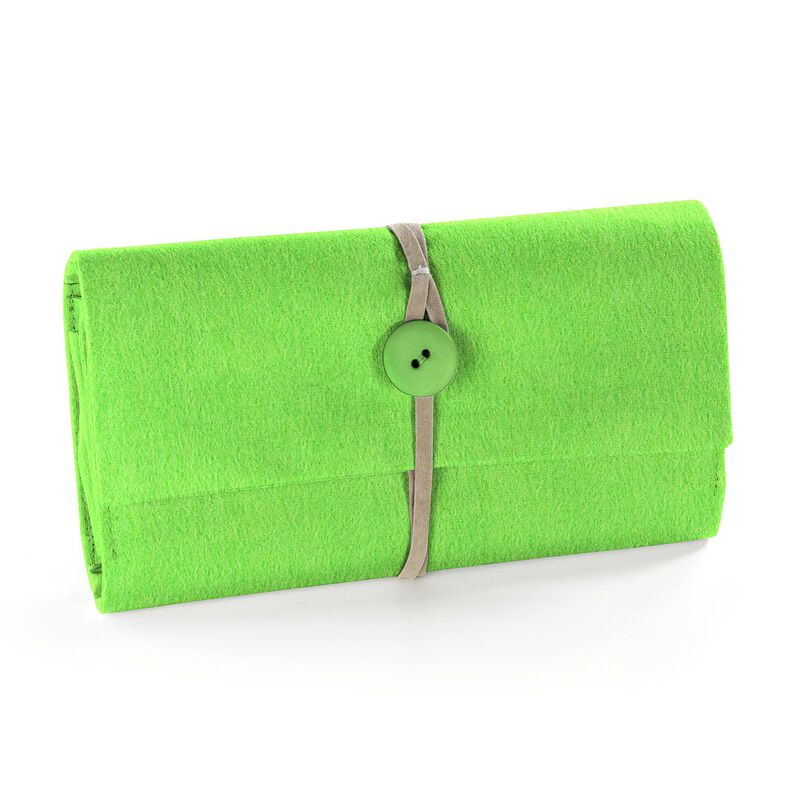 Filt 90 cm / 3 mm tjockt – neongrönt, image number 4