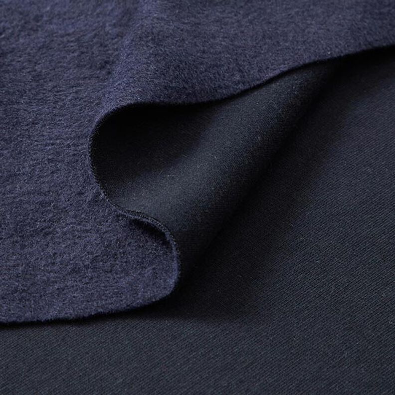 Alpfleece Mjuk sweat Enfärgat – navy,  image number 4