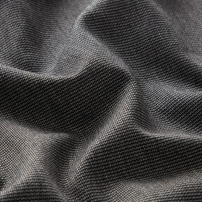 Byxtyg stretch sicksack – silvergrå/svart, 