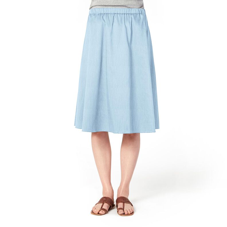 Muslin/Dubbel-krinkelväv – babyblå, image number 7