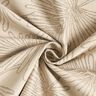 Dekorationstyg Jacquard bladkonturer – natur,  thumbnail number 3