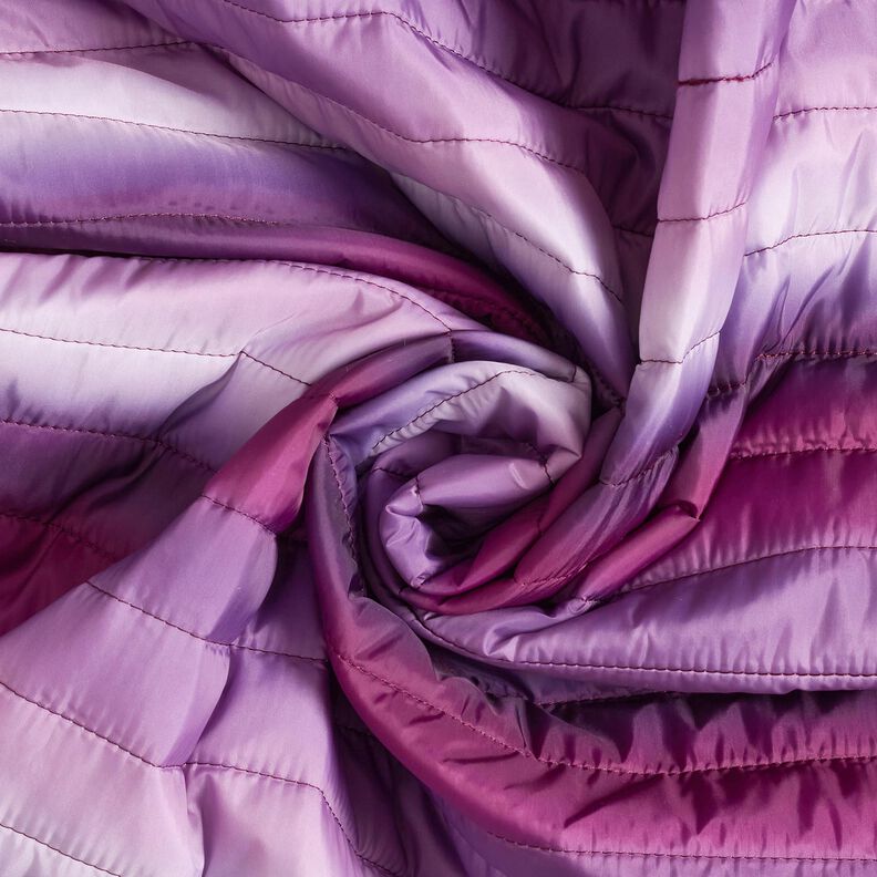 lätt, quiltat tyg med färgövergång – lavender, image number 3